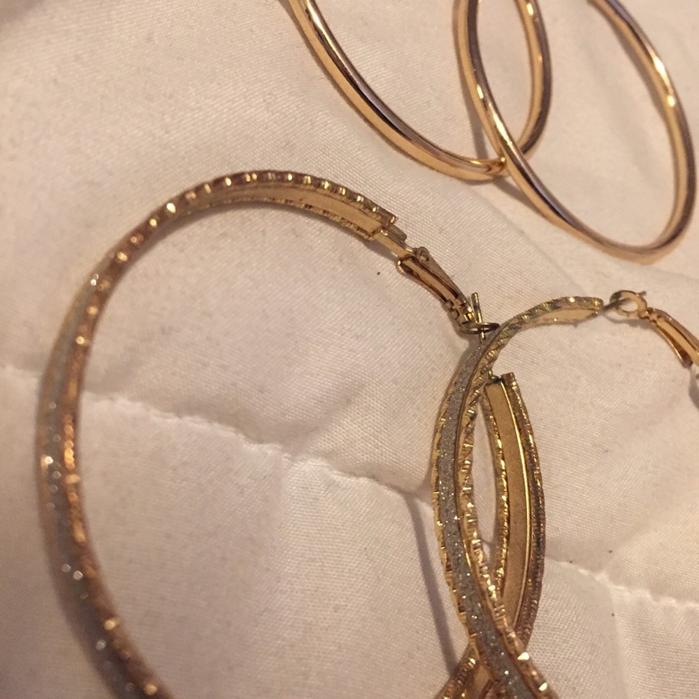 Gold Hoop Earrings